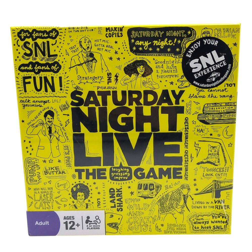 Saturday Night Live The Board Game SNL New Sealed 12+ 4 or More Players 2010